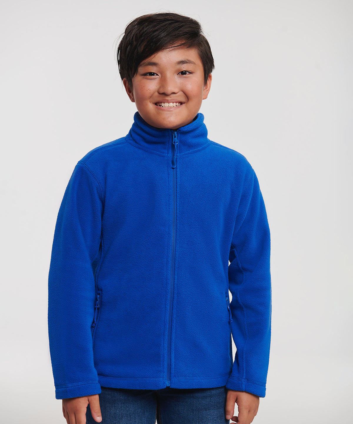 Kids full-zip outdoor fleece
