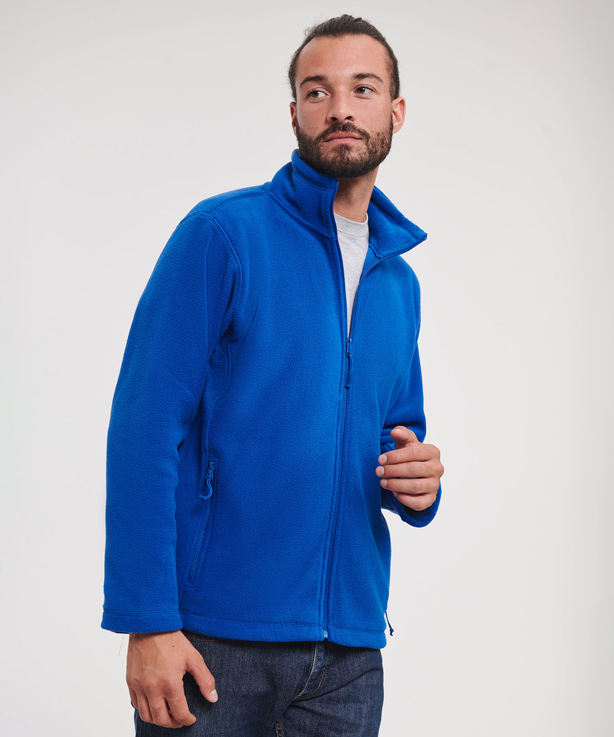Full-zip outdoor fleece