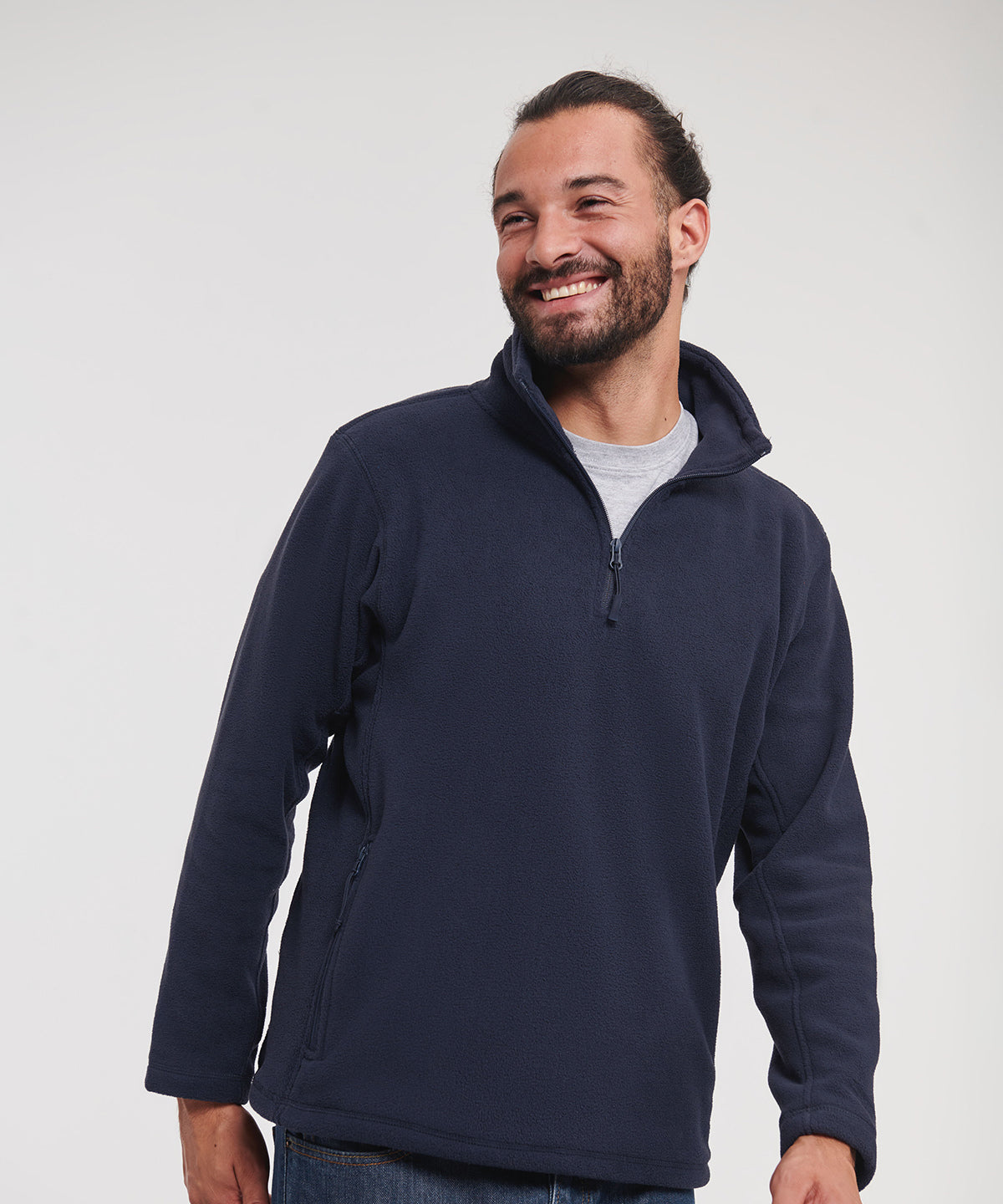 ¼-zip outdoor fleece