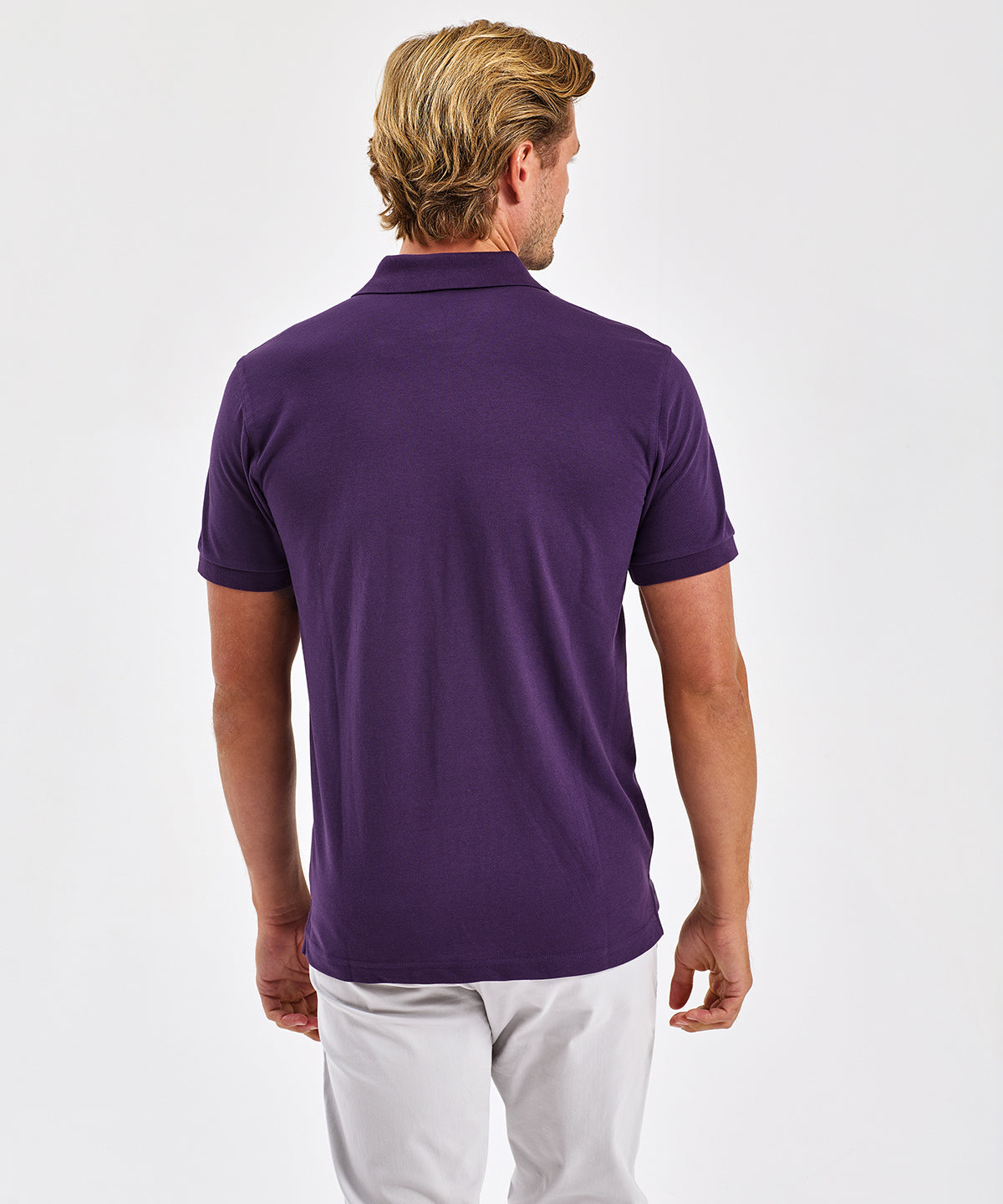 Men’s polycotton blend polo
