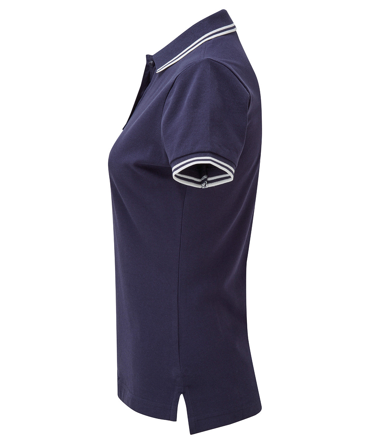 Women's classic fit tipped polo