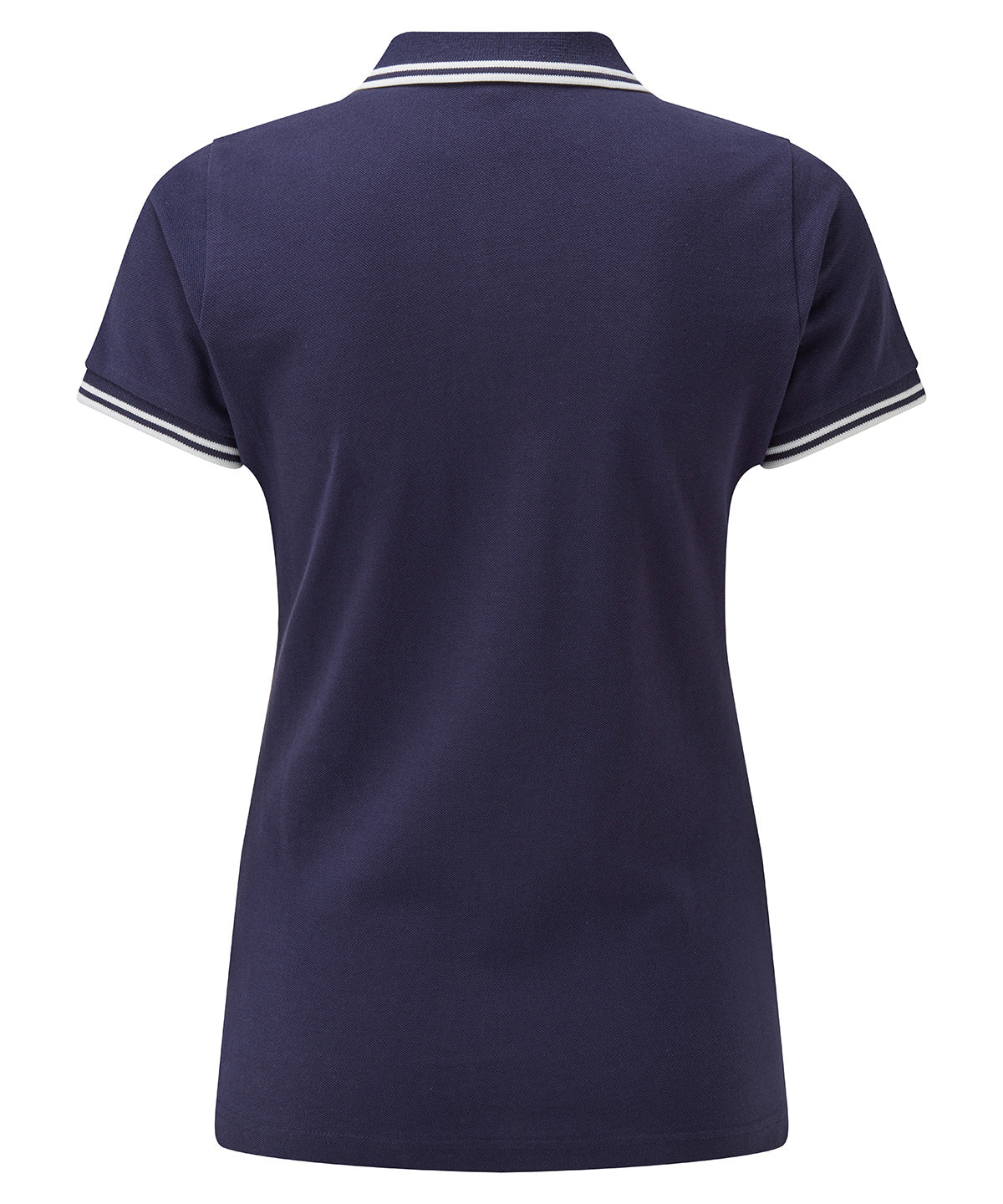Women's classic fit tipped polo