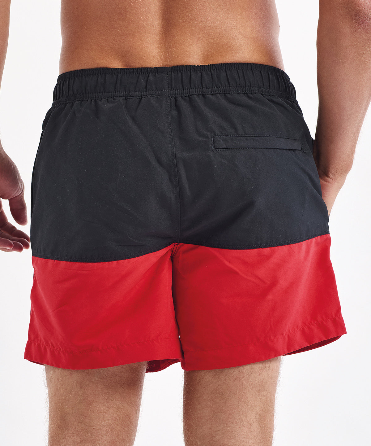 Block colour swim shorts