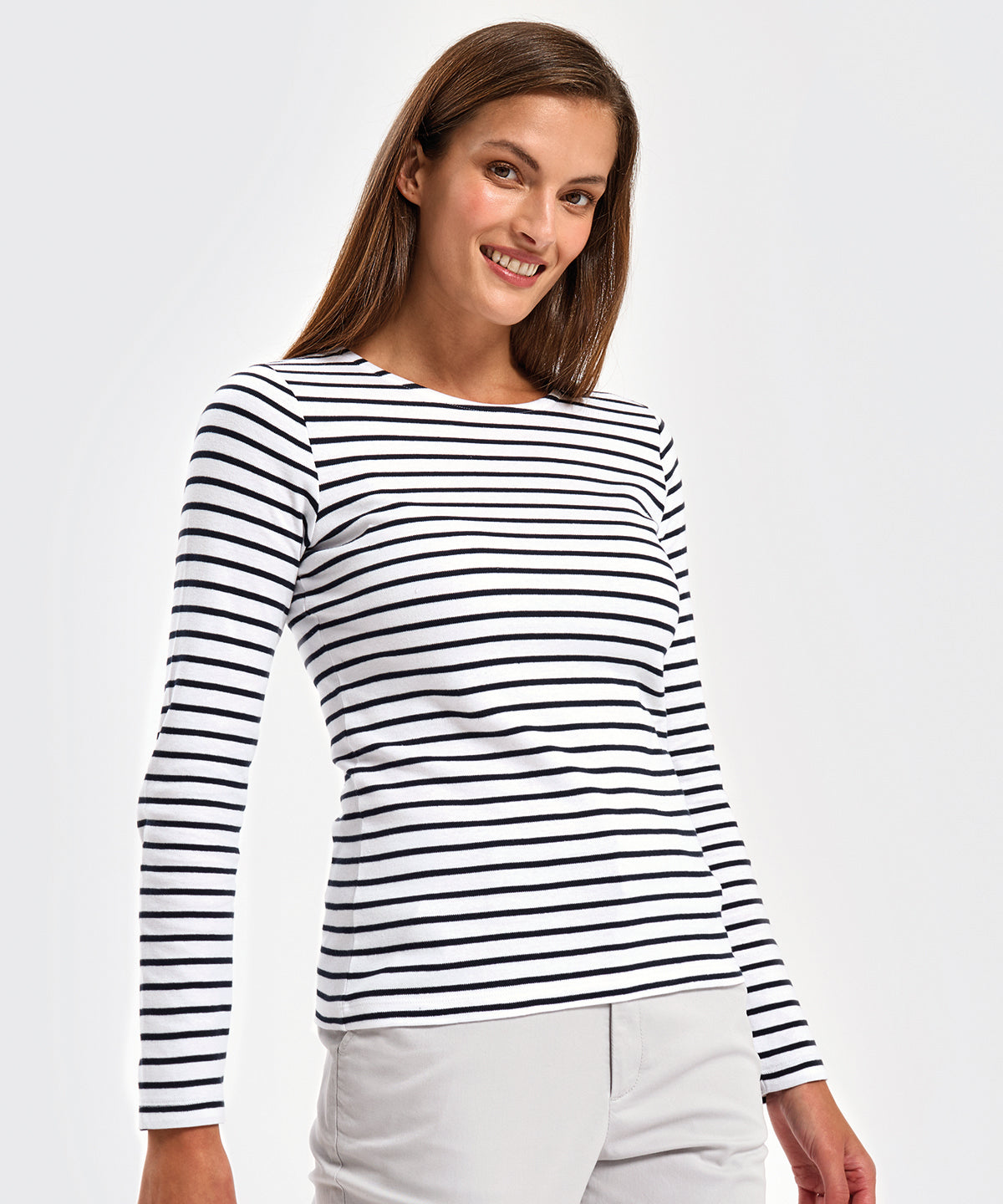 Women's Marinière coastal long sleeve tee