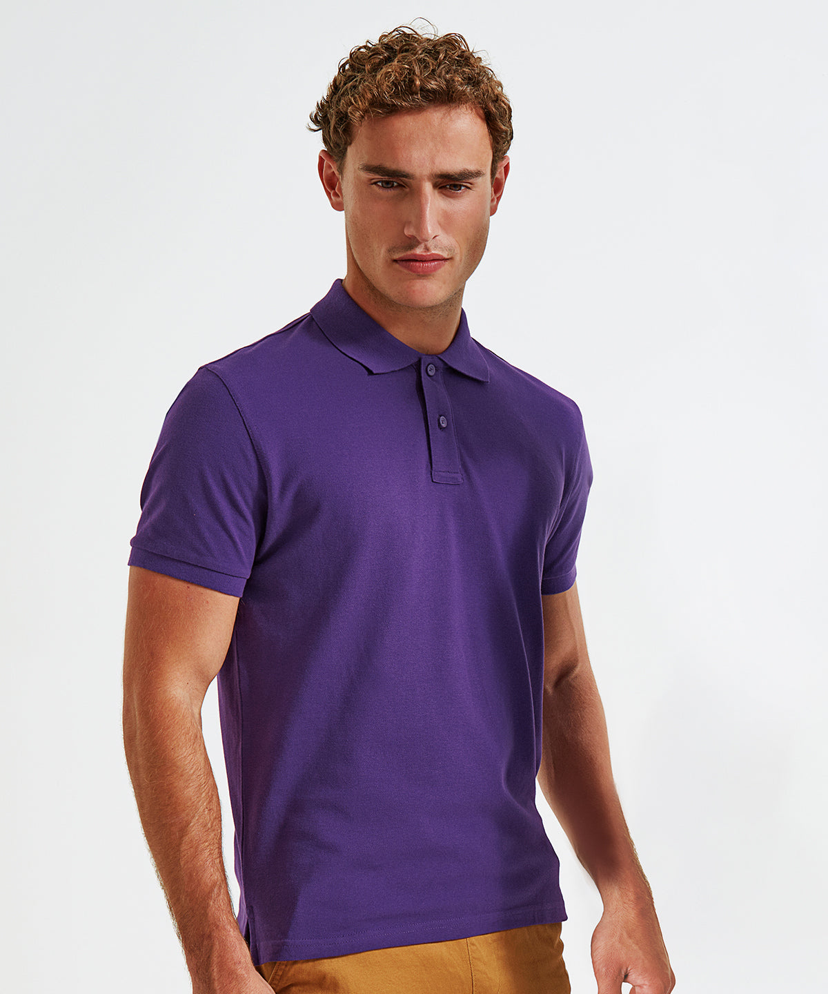 Men's organic polo