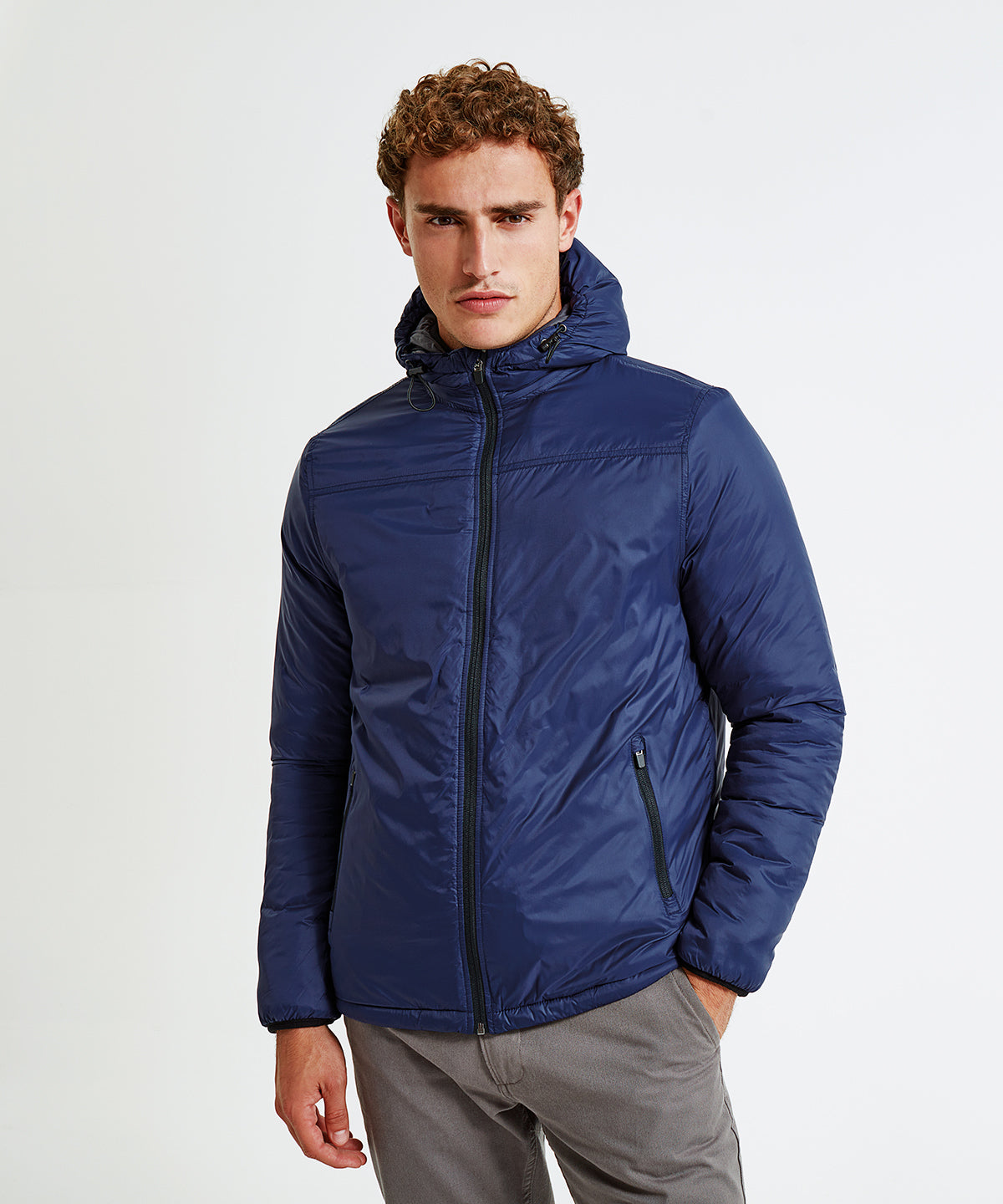 Men's padded wind jacket