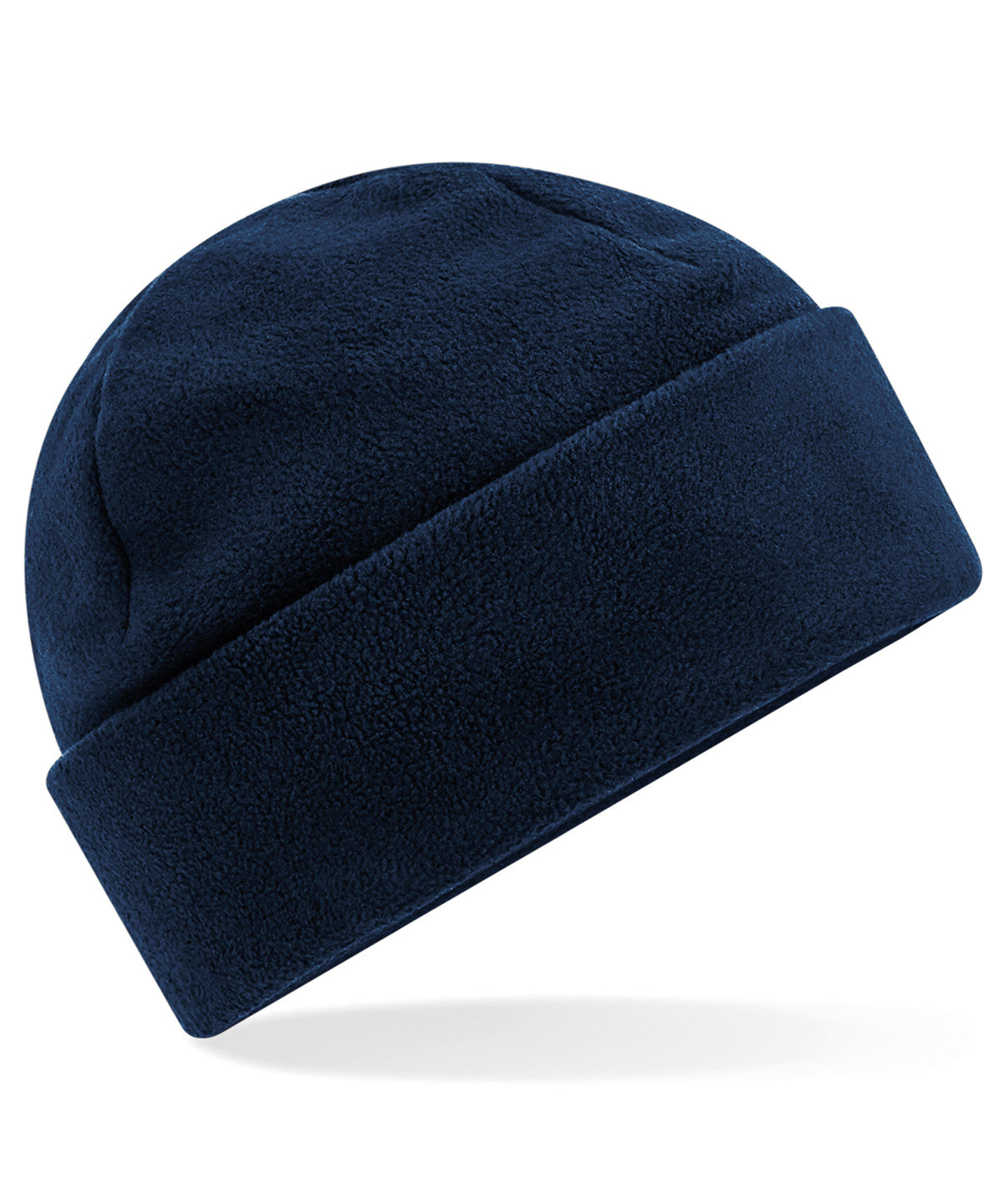 Recycled fleece cuffed beanie