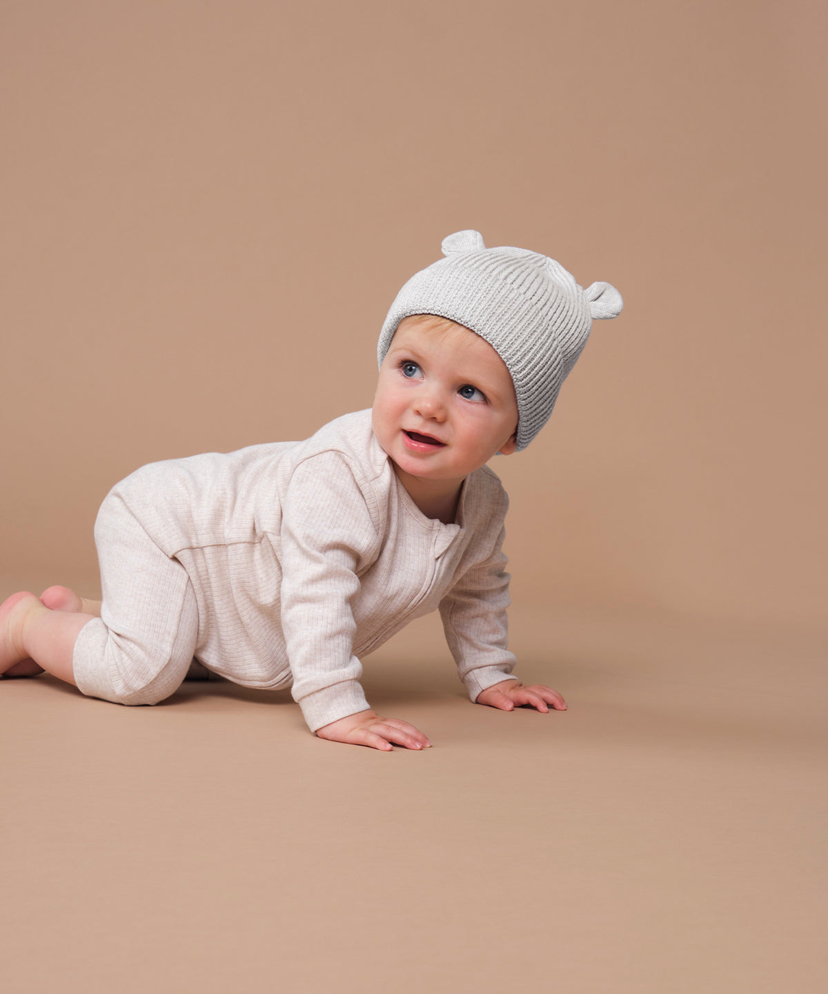 Organic baby bear beanie