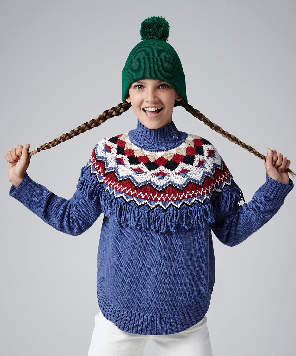 Junior original pom pom beanie