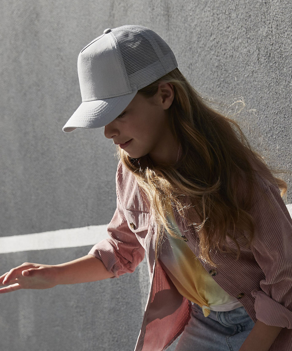 Junior snapback trucker