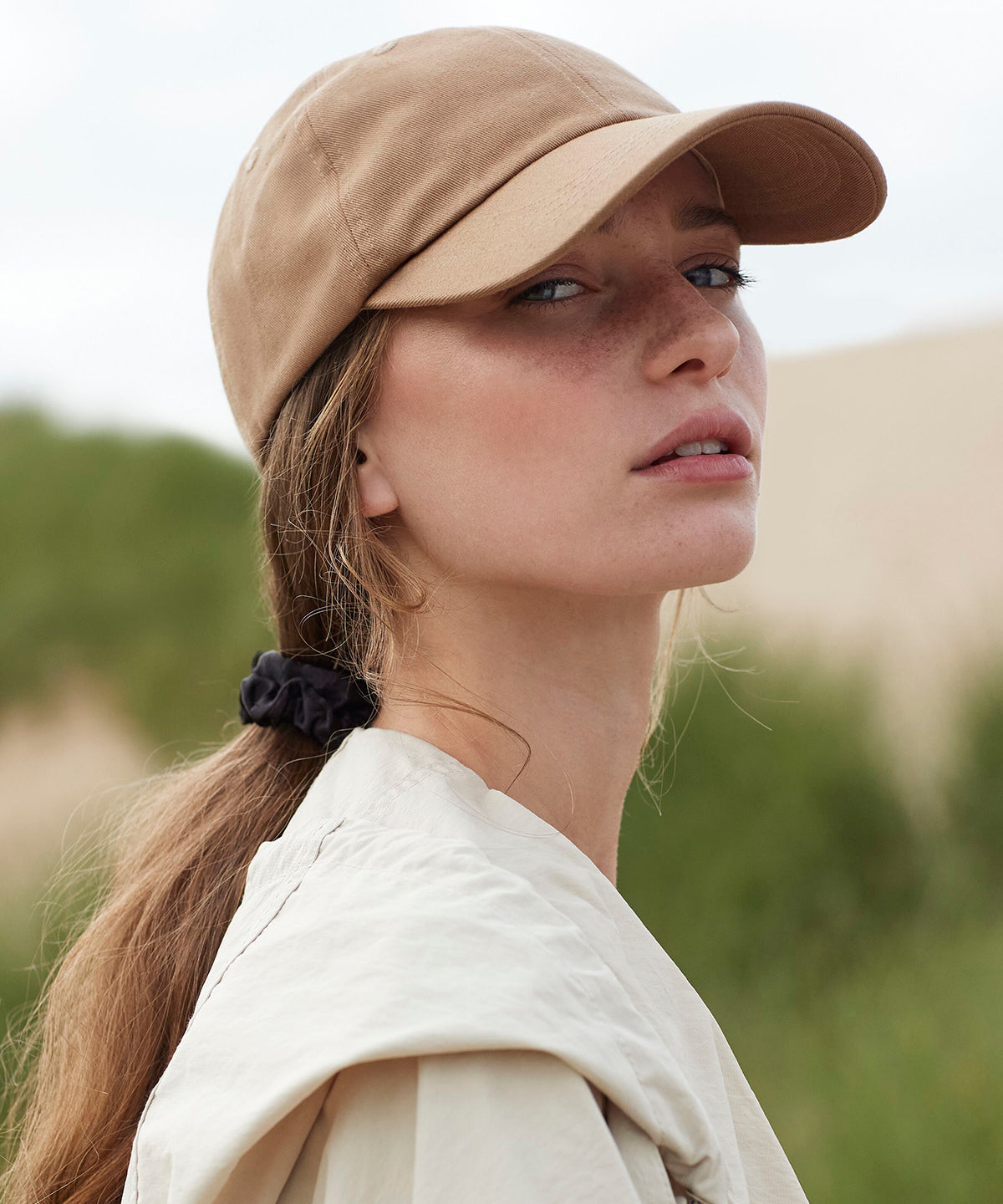 Organic cotton 6-panel dad cap