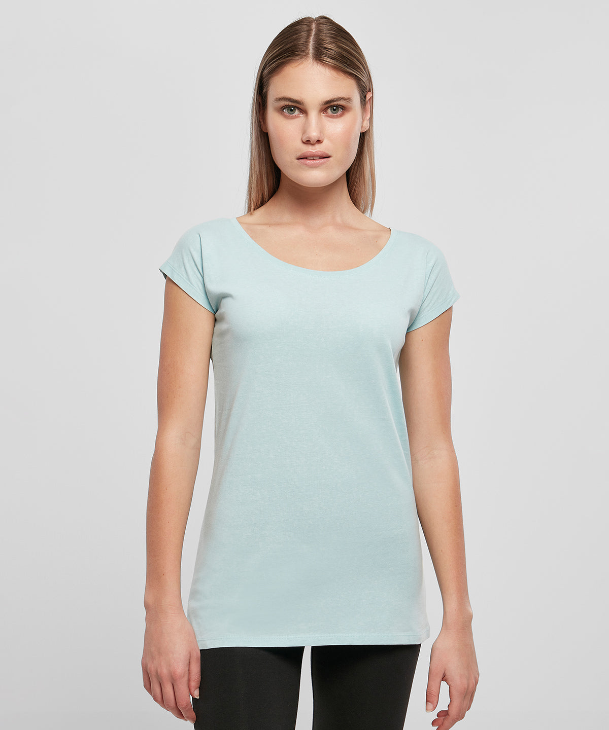 Women's wide neck tee