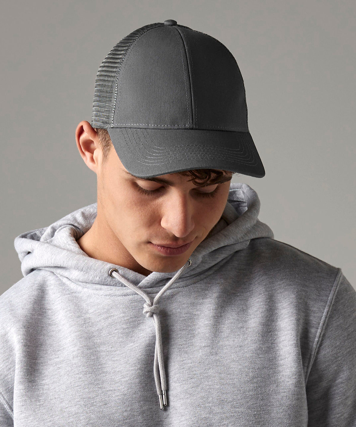 Organic cotton trucker