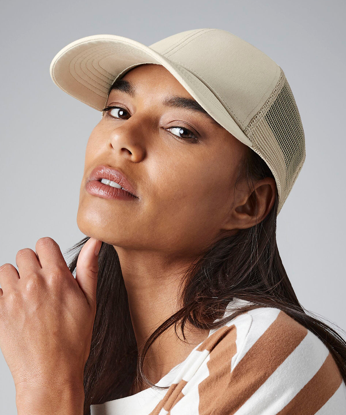 Organic cotton trucker