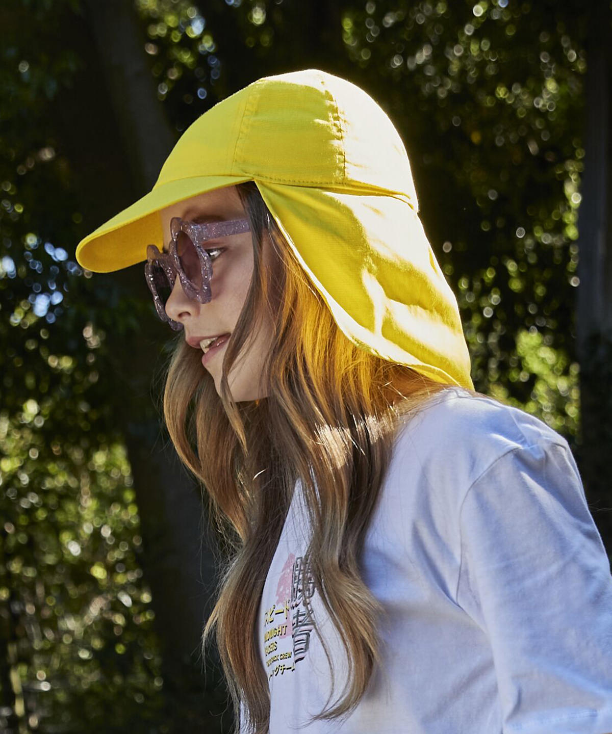 Junior legionnaire-style cap