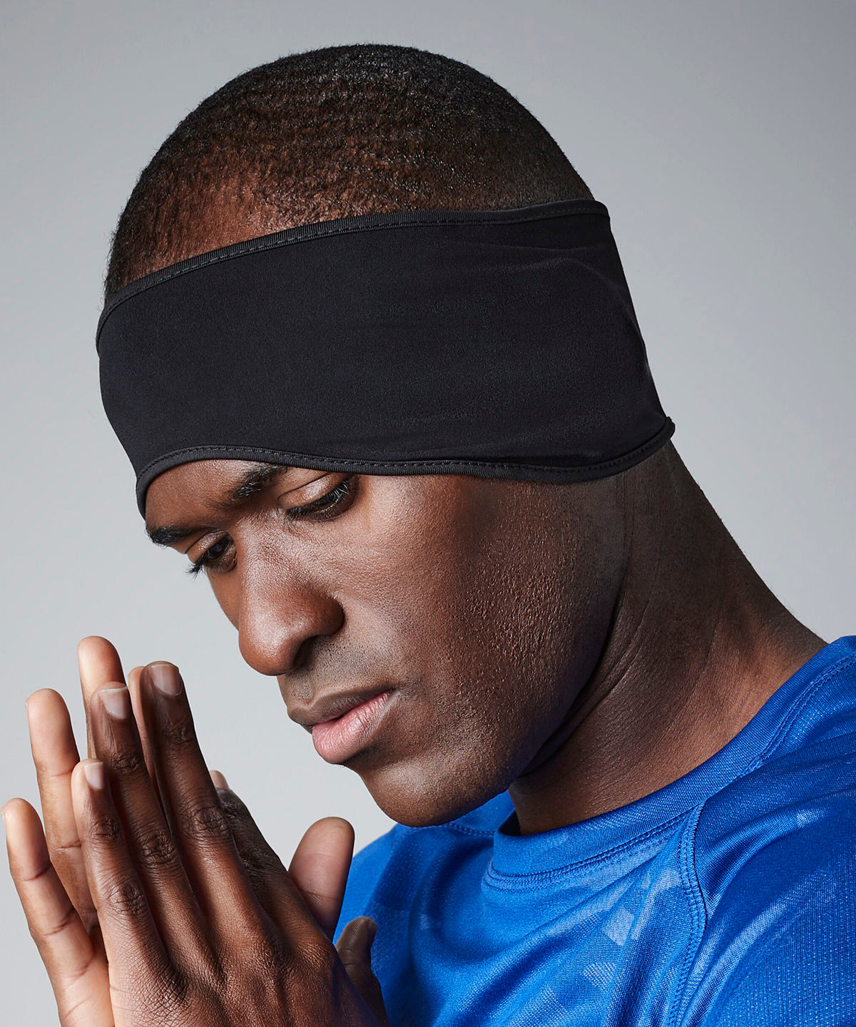 Softshell sports tech headband