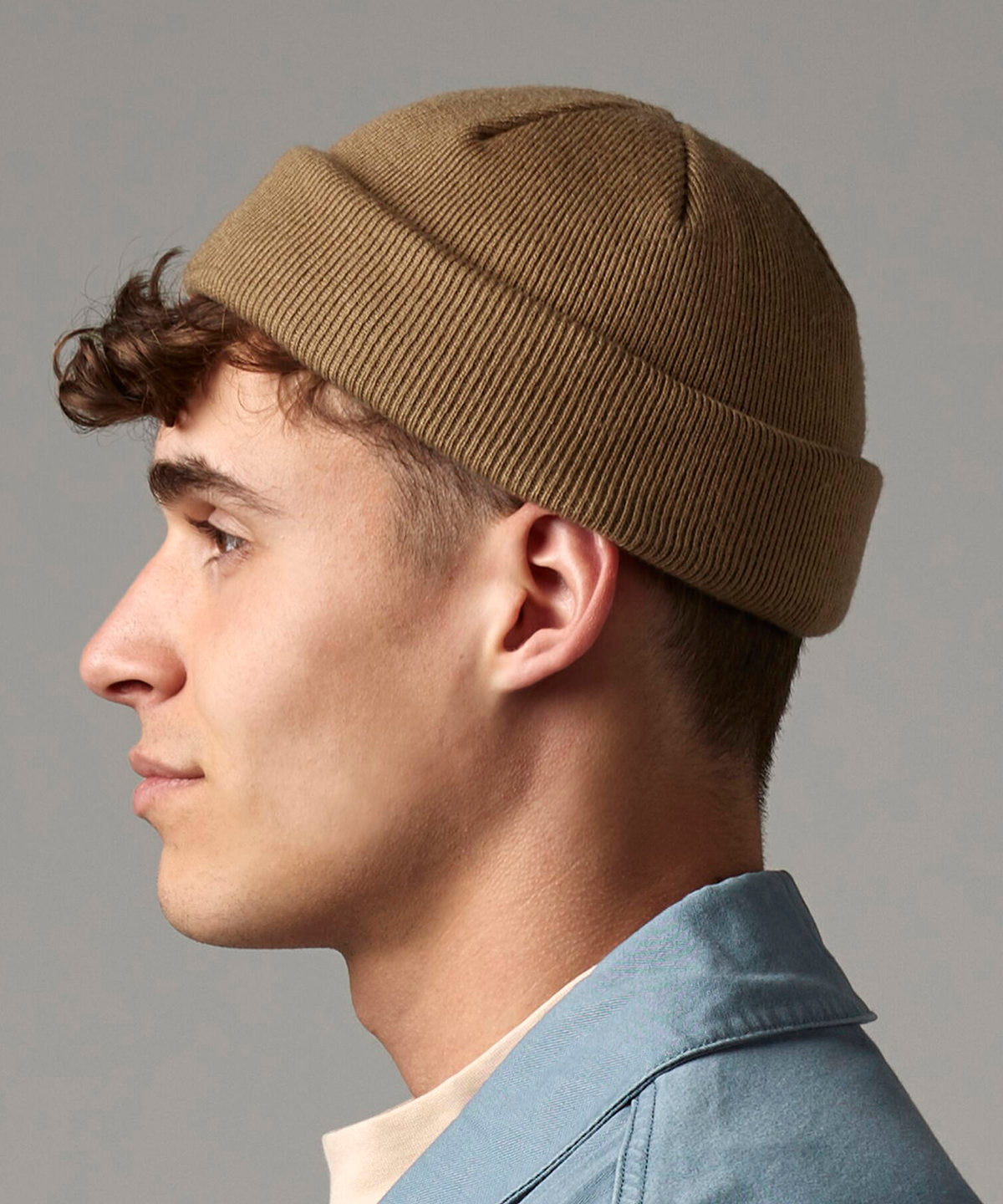 Recycled mini fisherman beanie