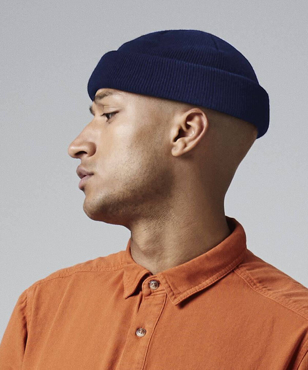 Recycled mini fisherman beanie