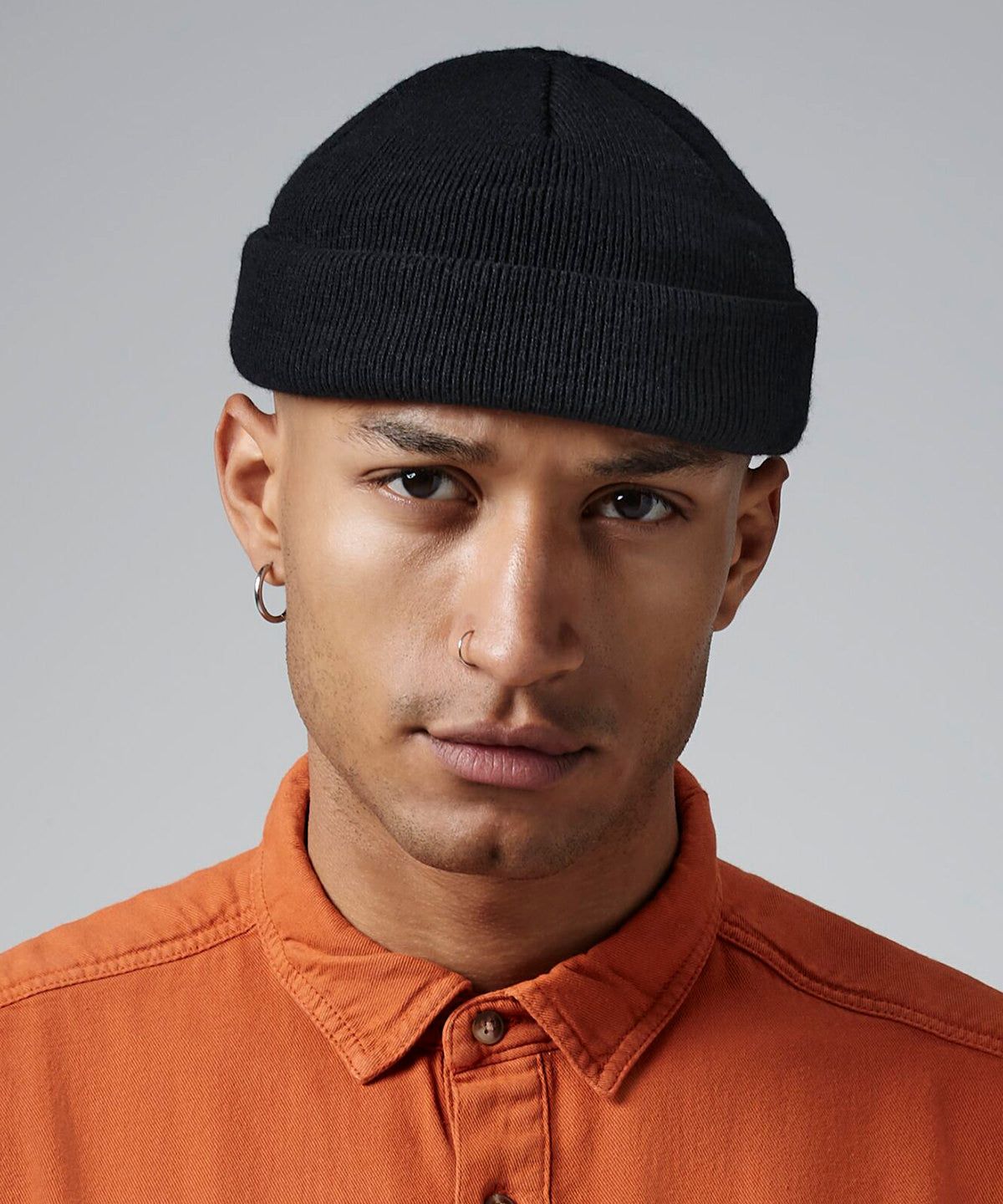 Recycled mini fisherman beanie