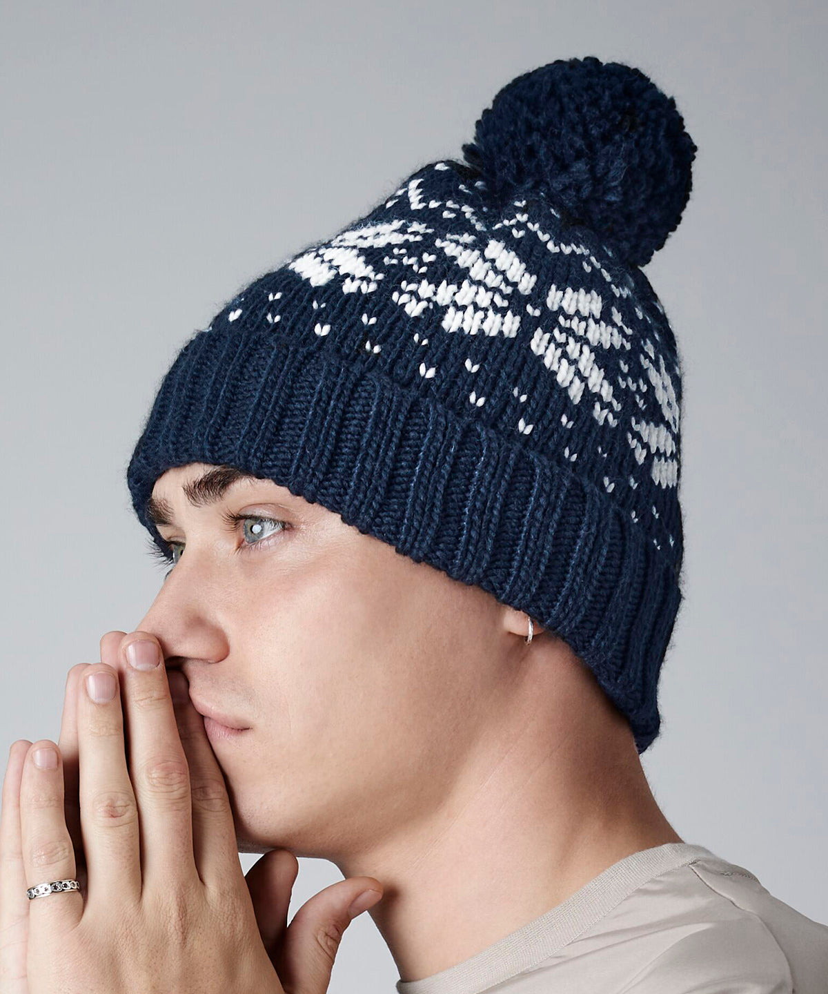 Fair Isle snowstar® beanie