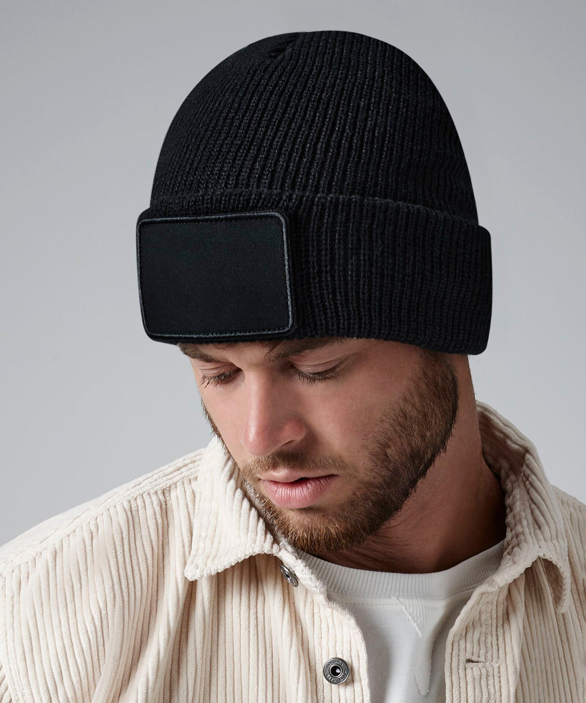 Removable patch Thinsulate™ beanie