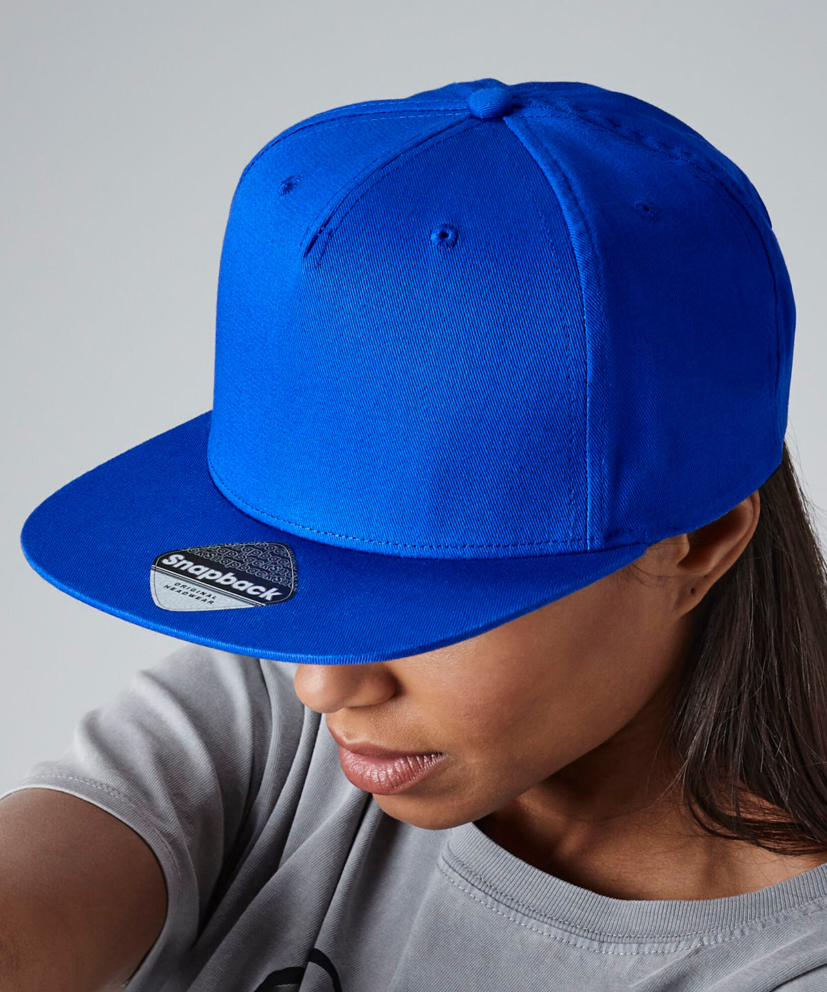 5-panel snapback rapper cap