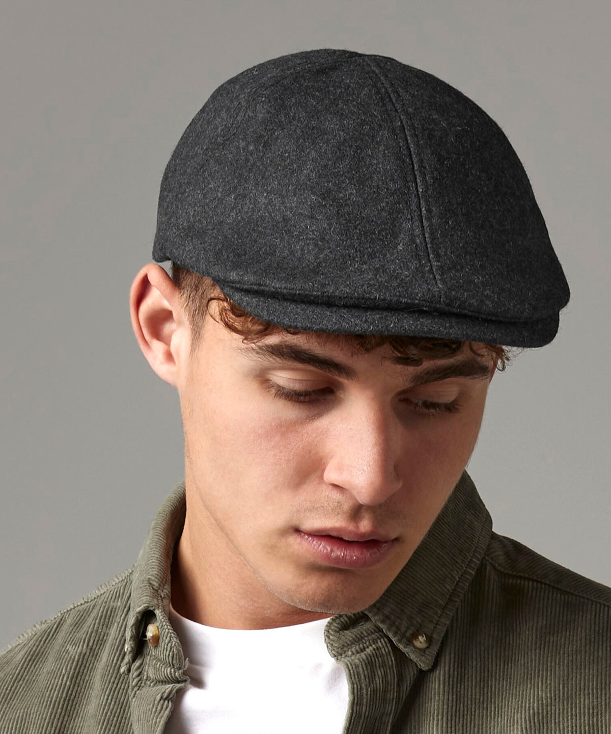 Melton wool ivy cap