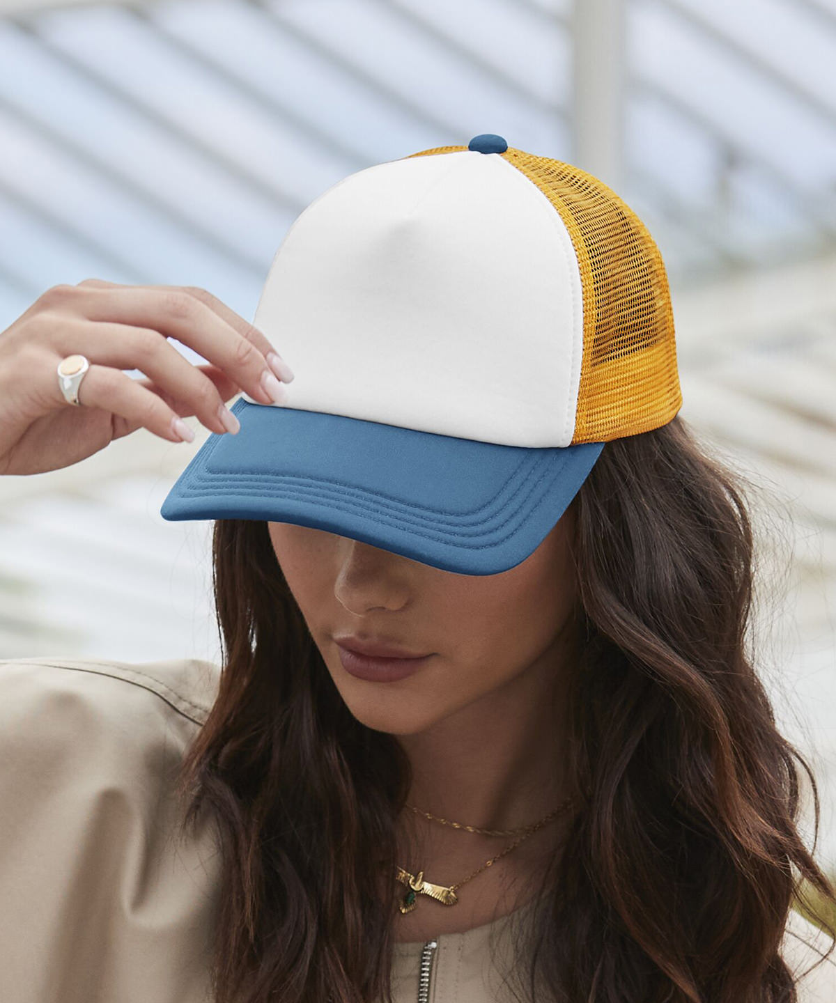 Retro 5-panel trucker