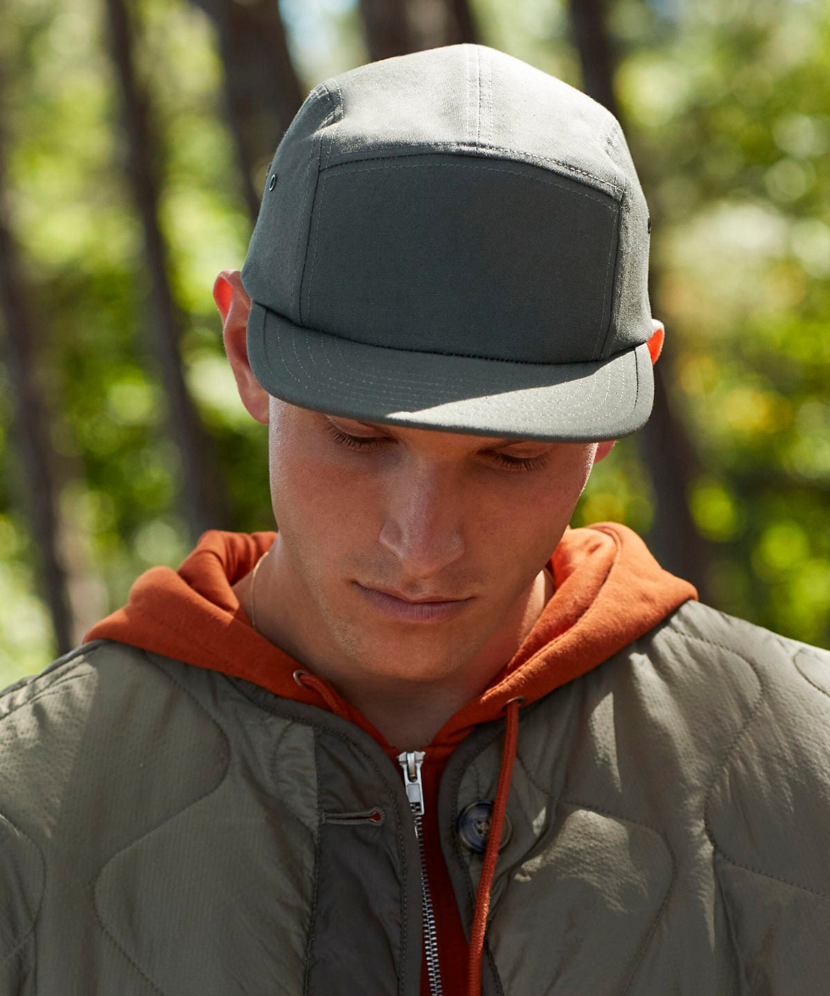 Canvas 5-panel camper cap