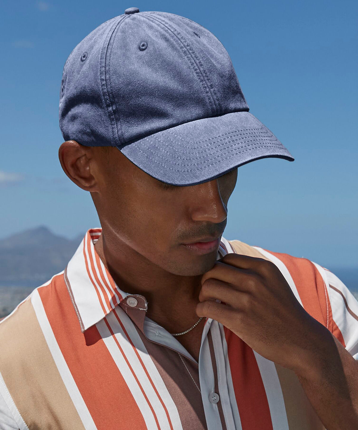 Low-profile vintage cap