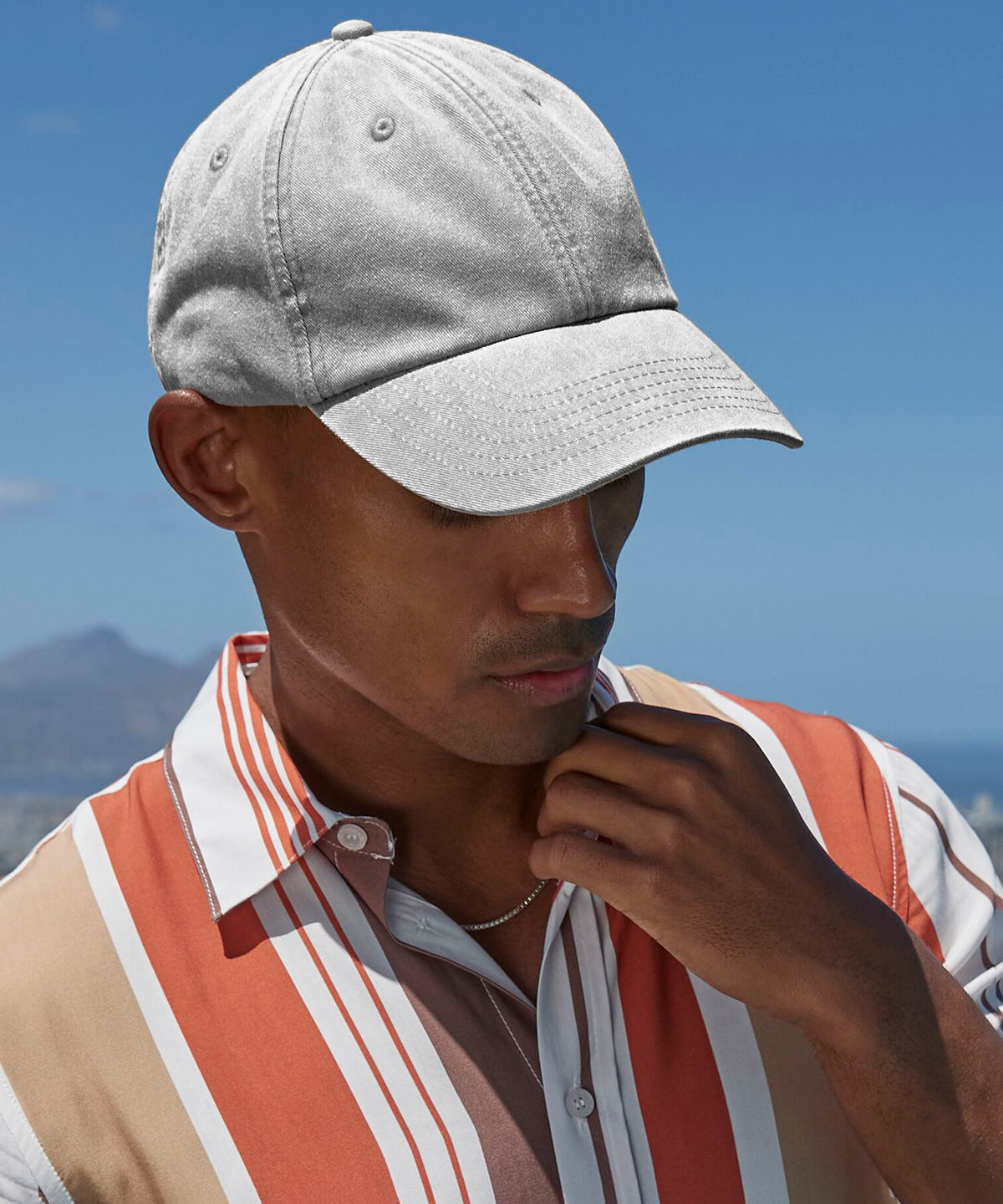 Low-profile vintage cap