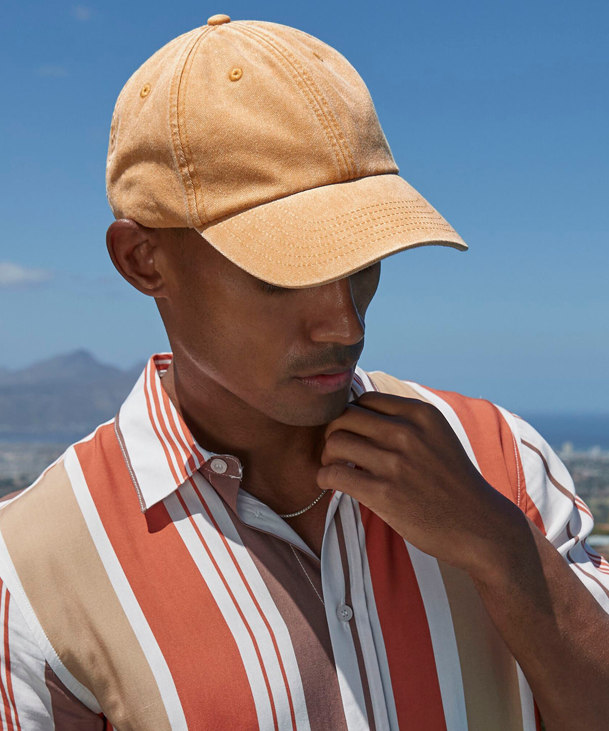 Low-profile vintage cap