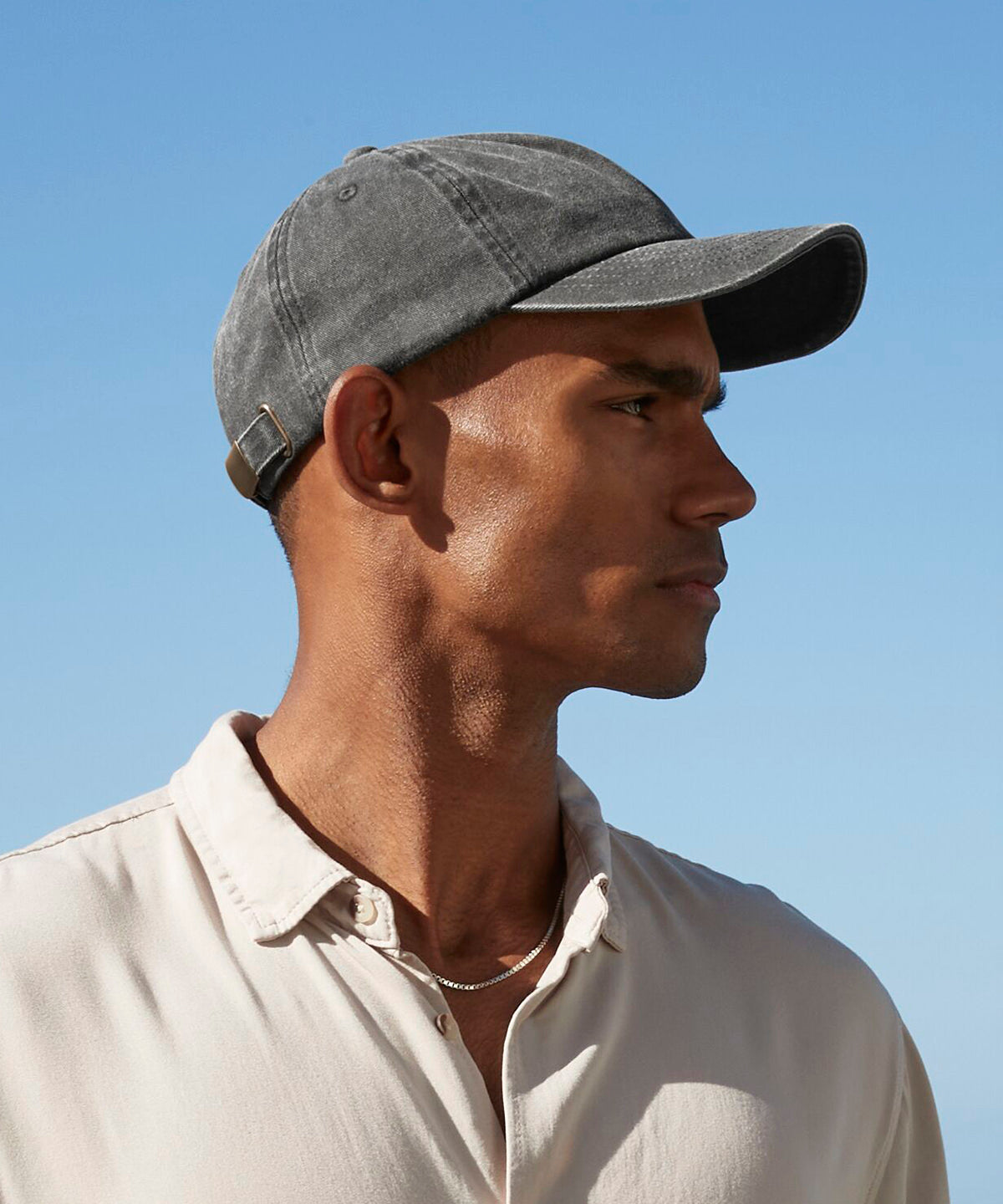 Relaxed 5-panel vintage cap