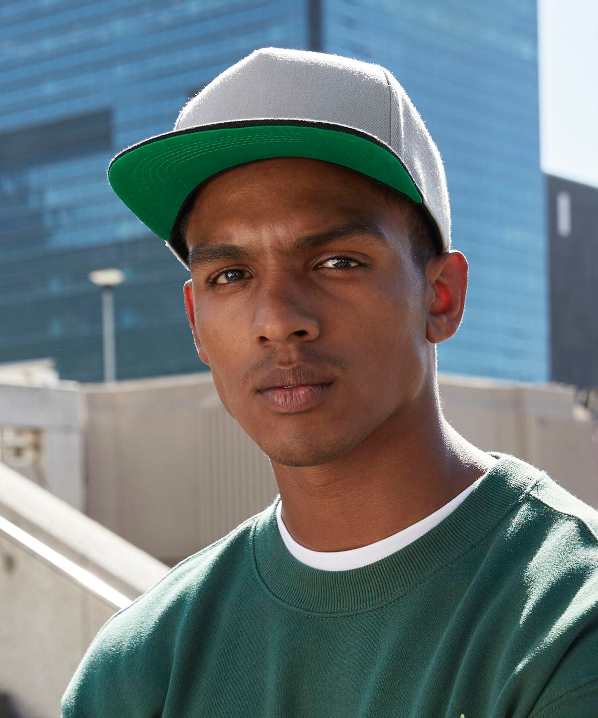 Original flat peak snapback