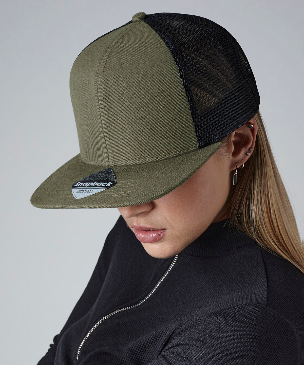 Original flat peak 6-panel trucker