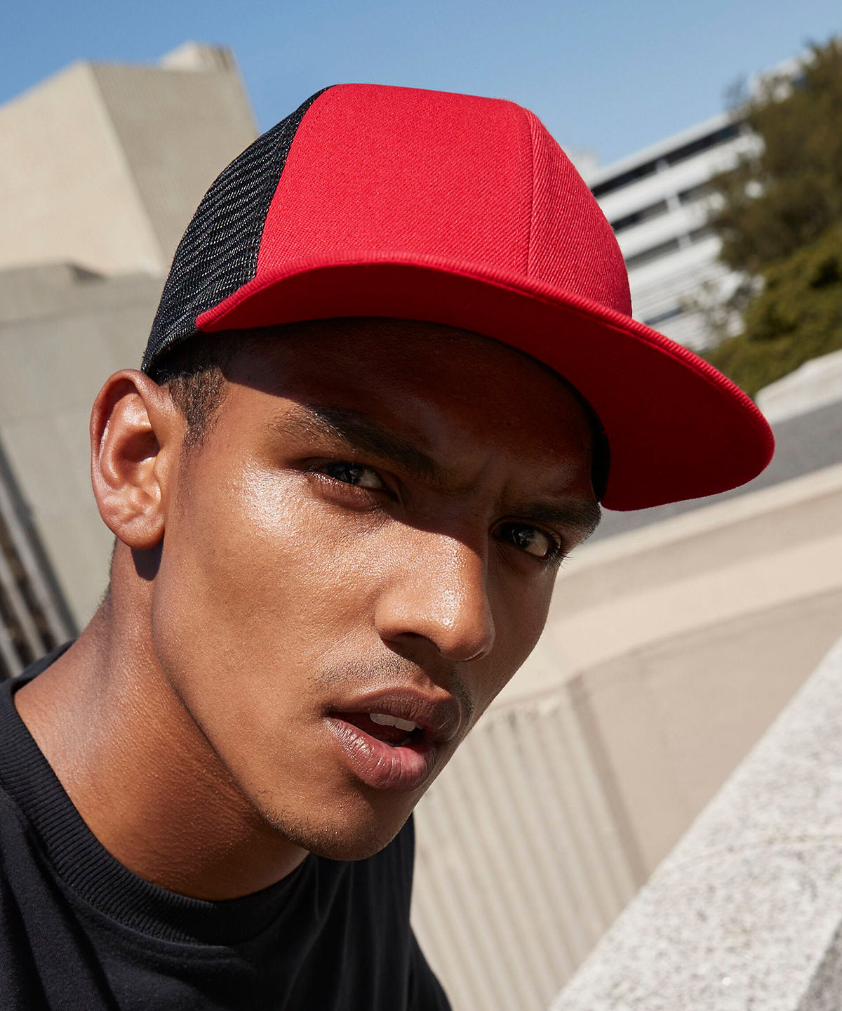 Original flat peak 6-panel trucker