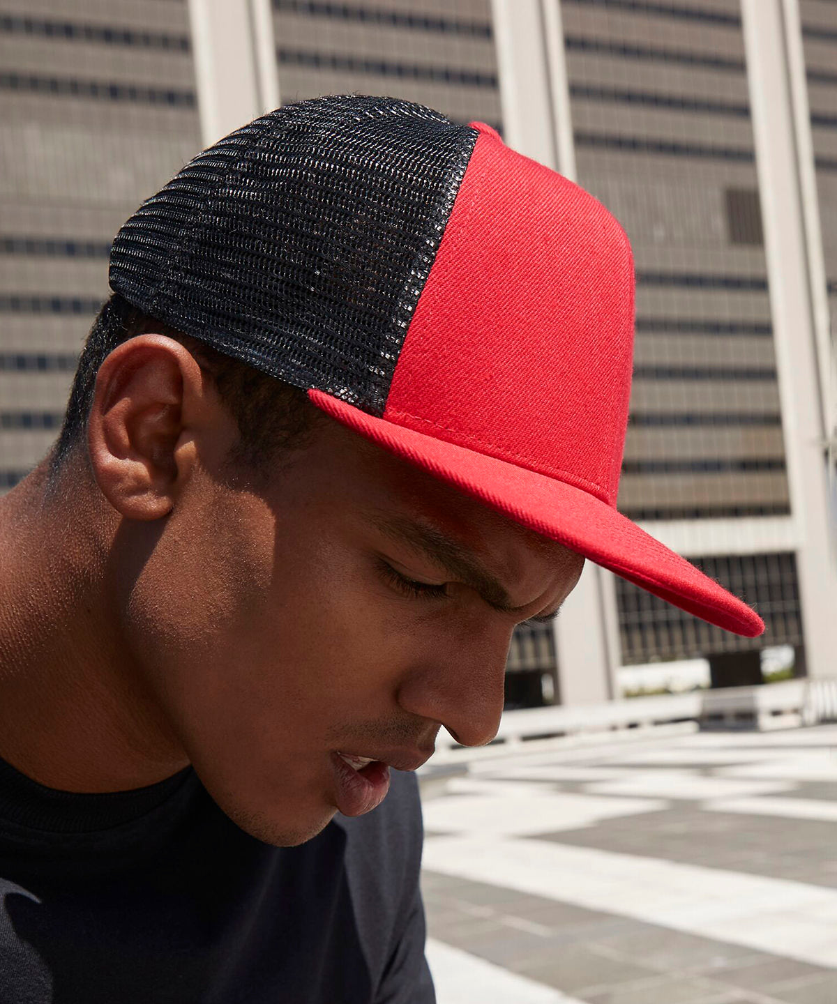 Original flat peak 6-panel trucker
