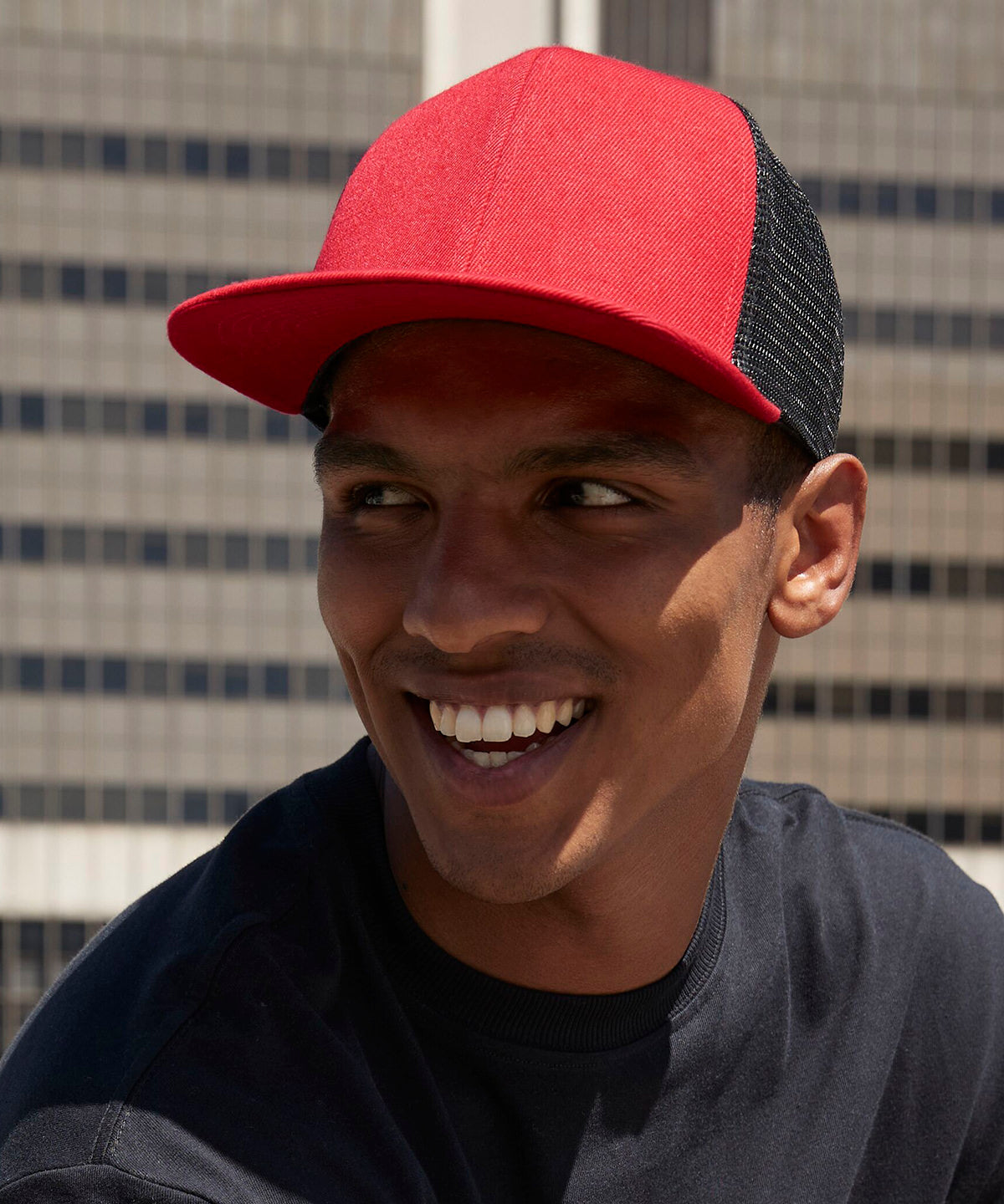 Original flat peak 6-panel trucker