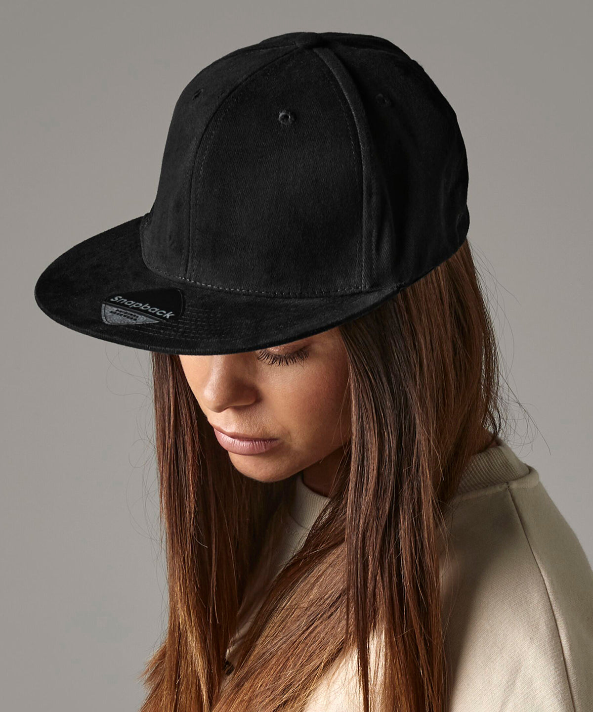 Pro-stretch flat peak cap