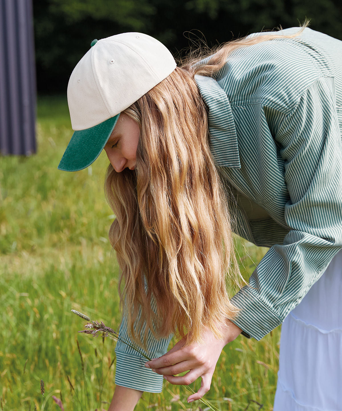Contrast peak low-profile vintage cap