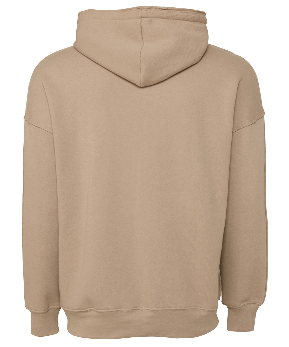 Unisex raw-seam hoodie