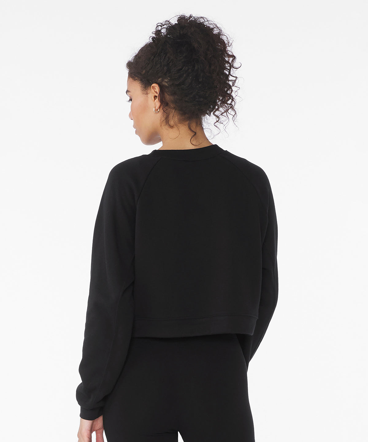 Women's raglan pullover fleece