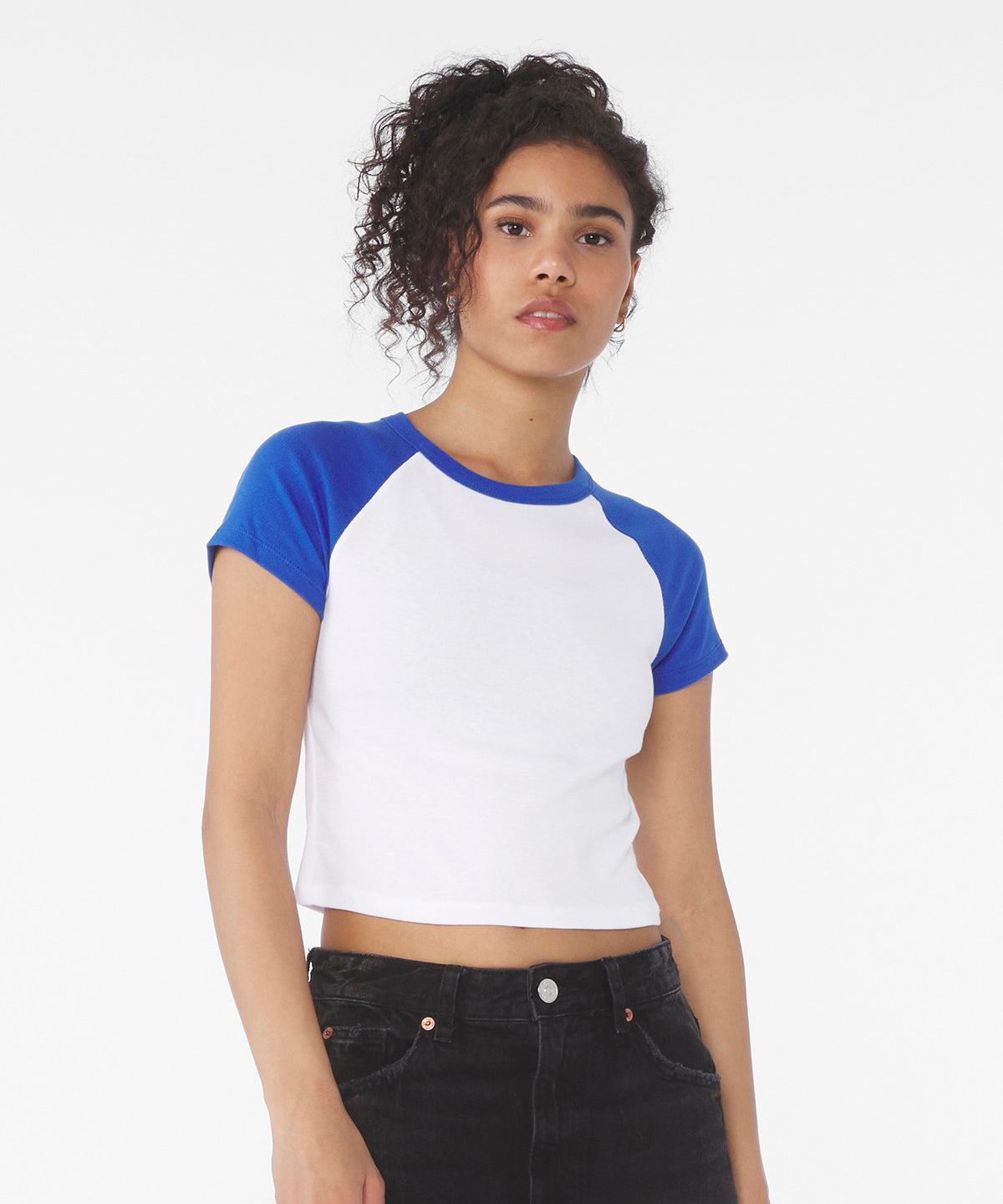 Women’s micro rib raglan baby t-shirt