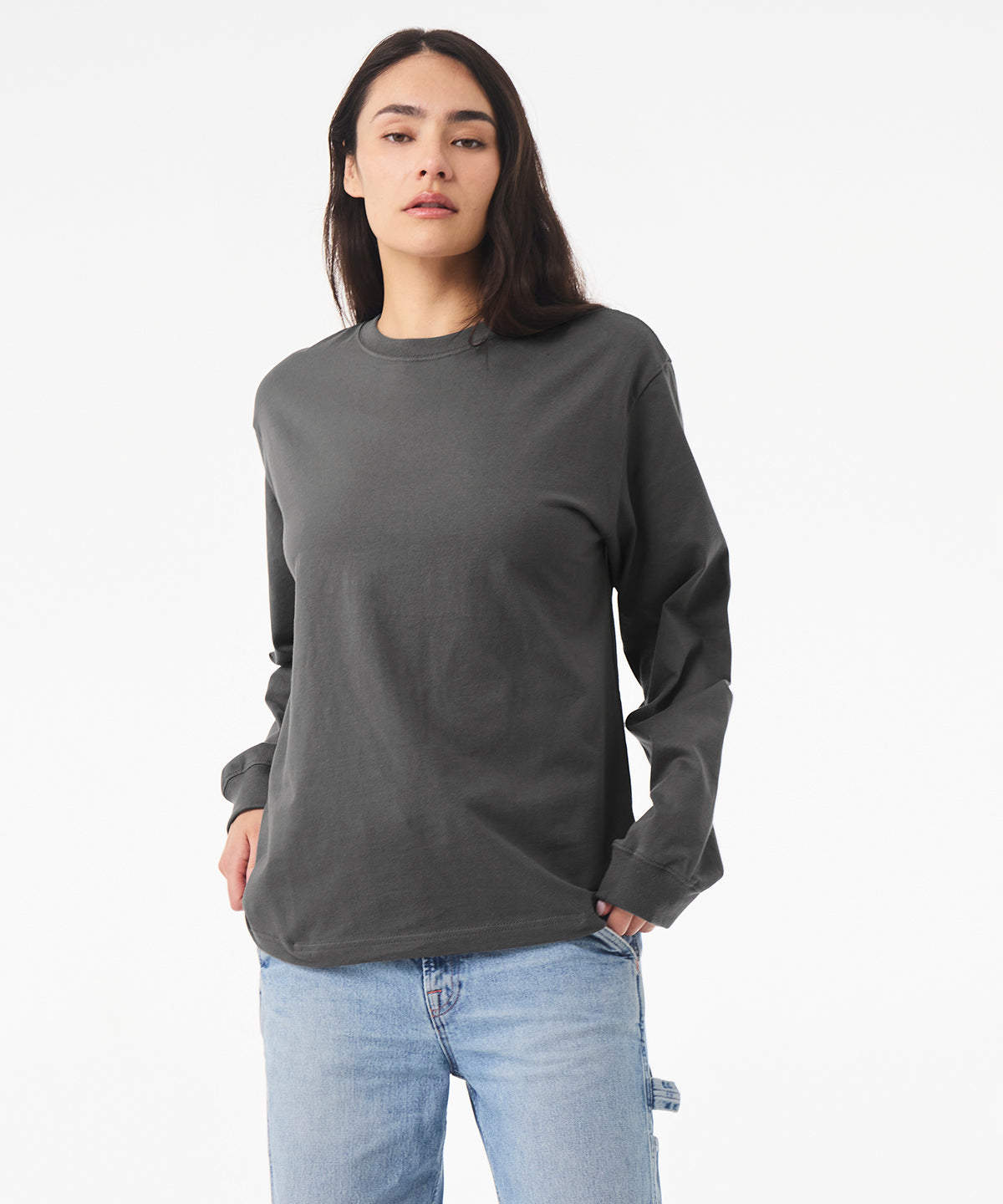 Unisex long sleeve heavy tee