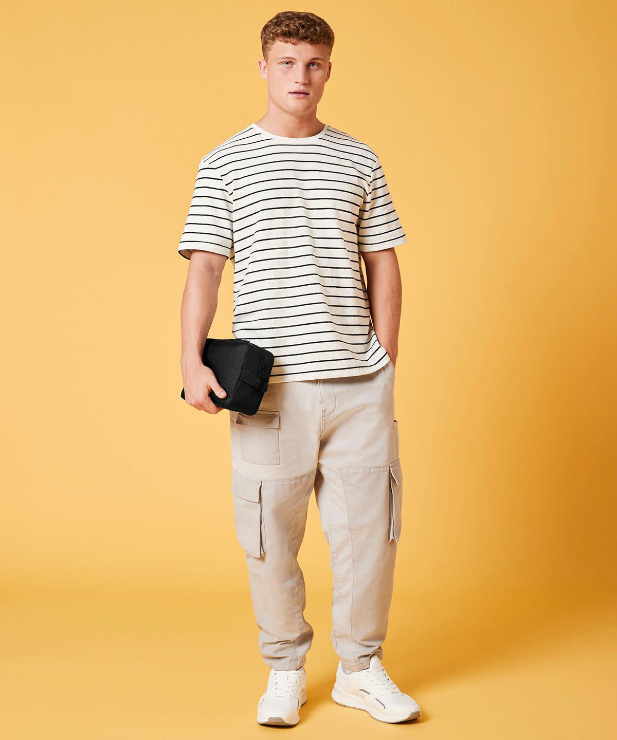 Recycled essentials wash bag