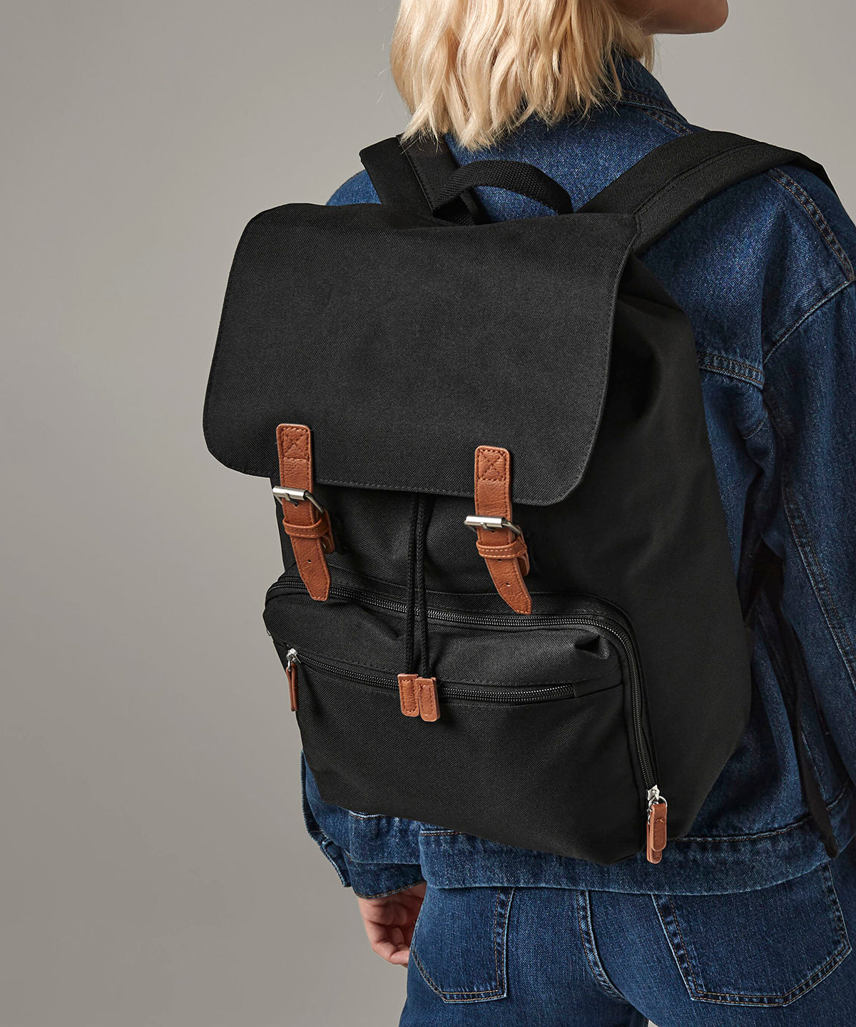 Vintage laptop backpack