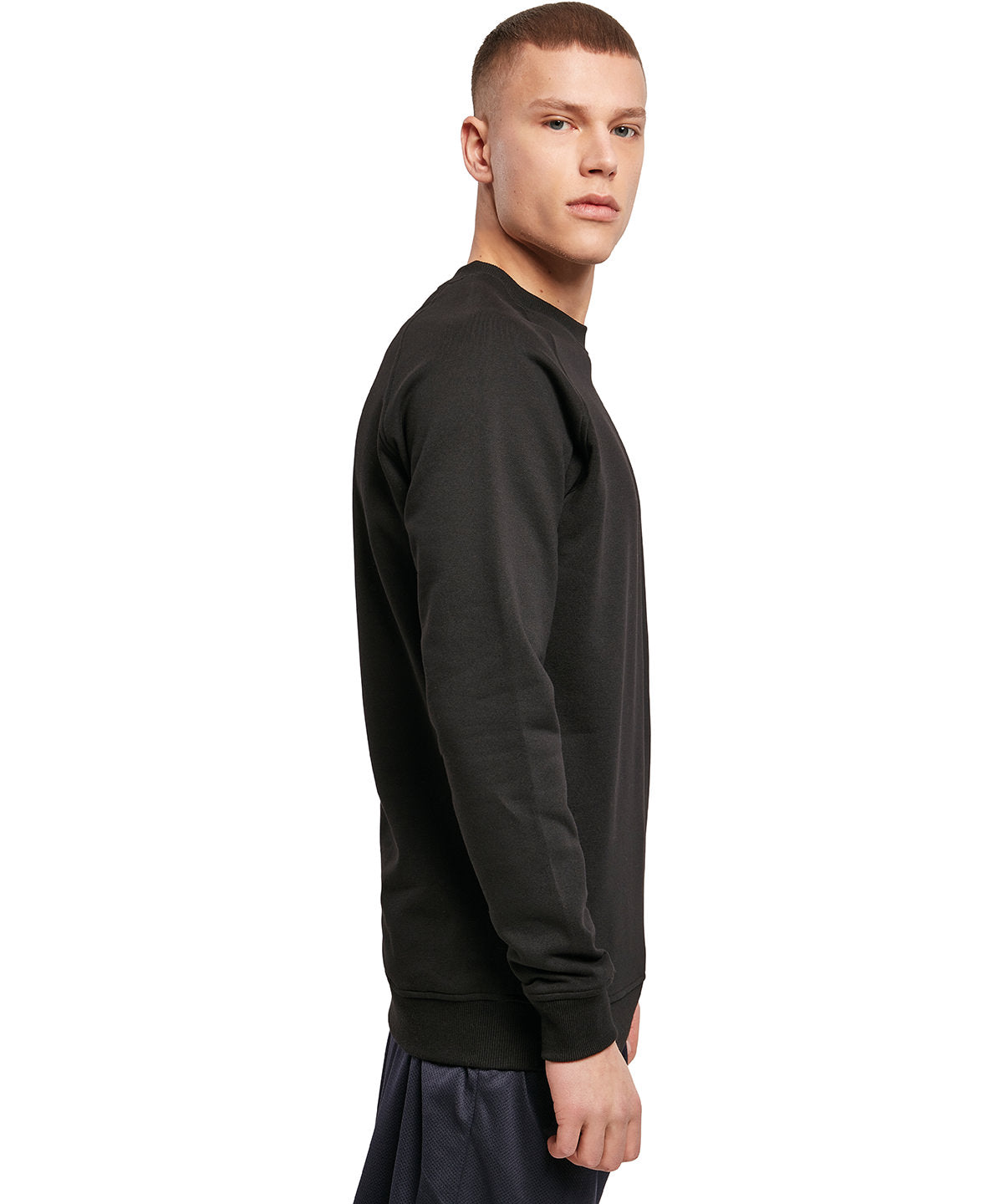 Raglan sweat crew neck