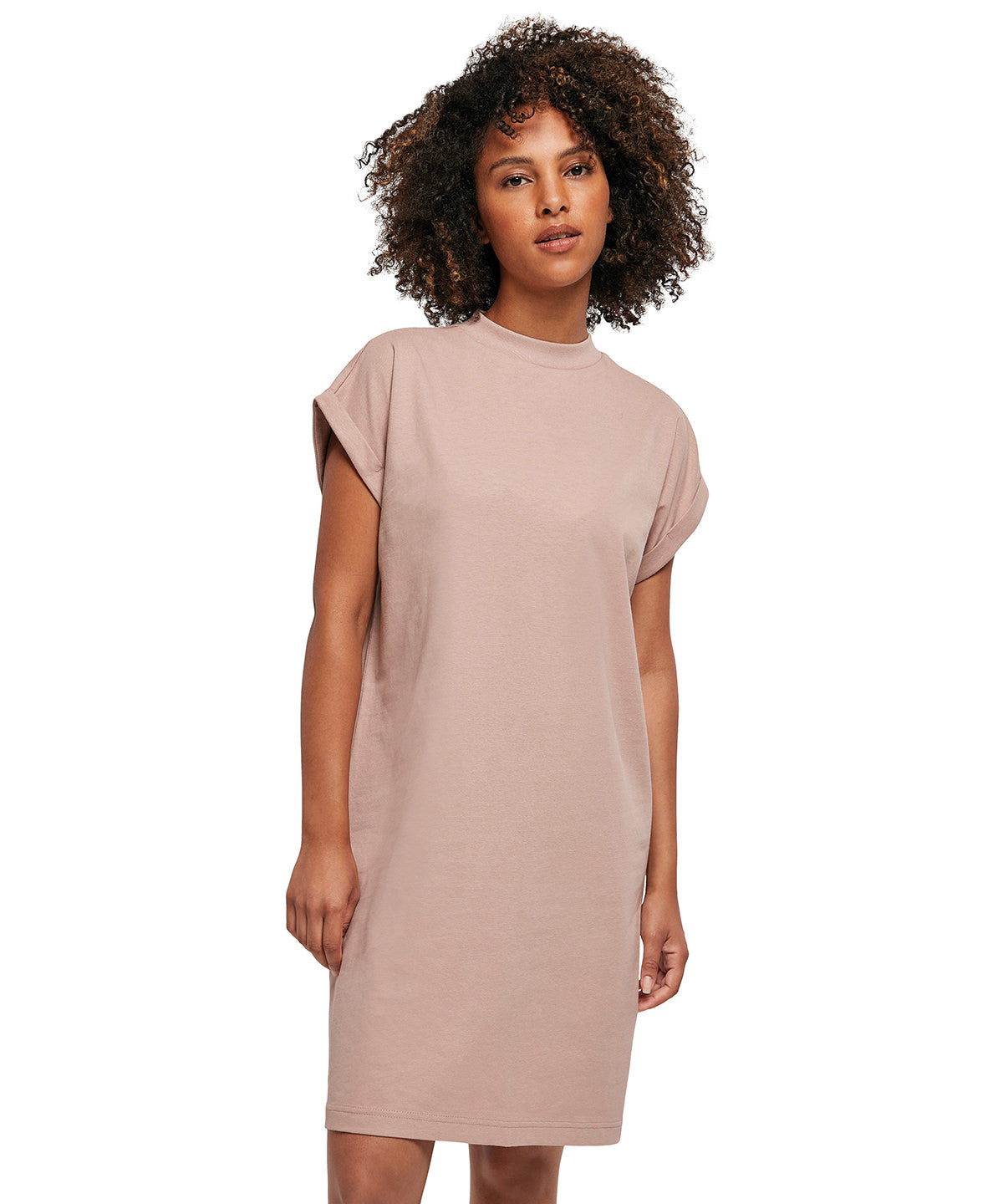 Women's turtle extended shoulder dress