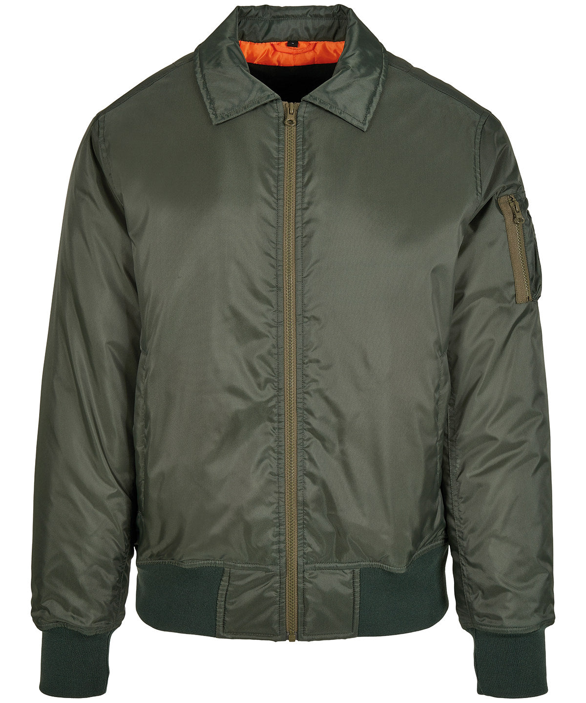 Collar bomber jacket
