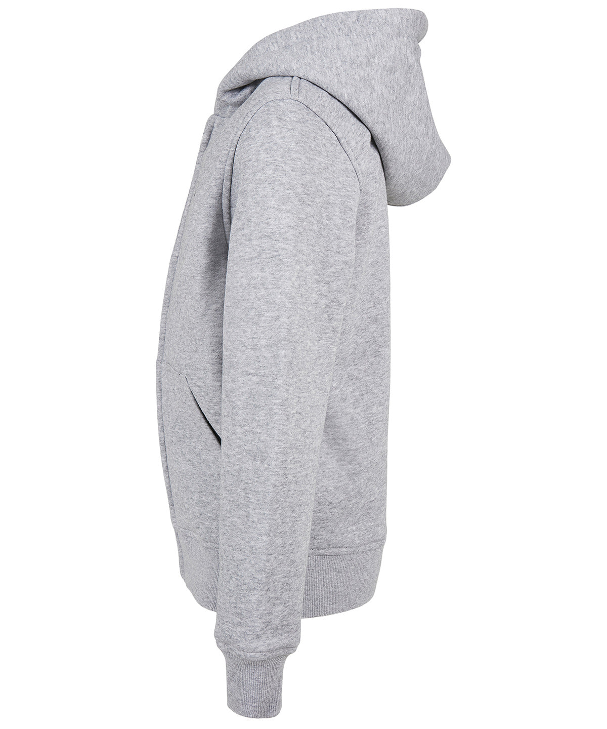 Organic kids basic zip hoodie